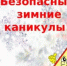 На территории Красногвардейского округа с 22 по 30 декабря проводится профилактическое мероприятие "Безопасные зимние каникулы!". - Красногвардейский район